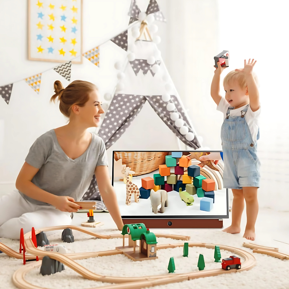 Téléviseur Skyworth 24'' FHD intelligent Google TV portable (24P100)