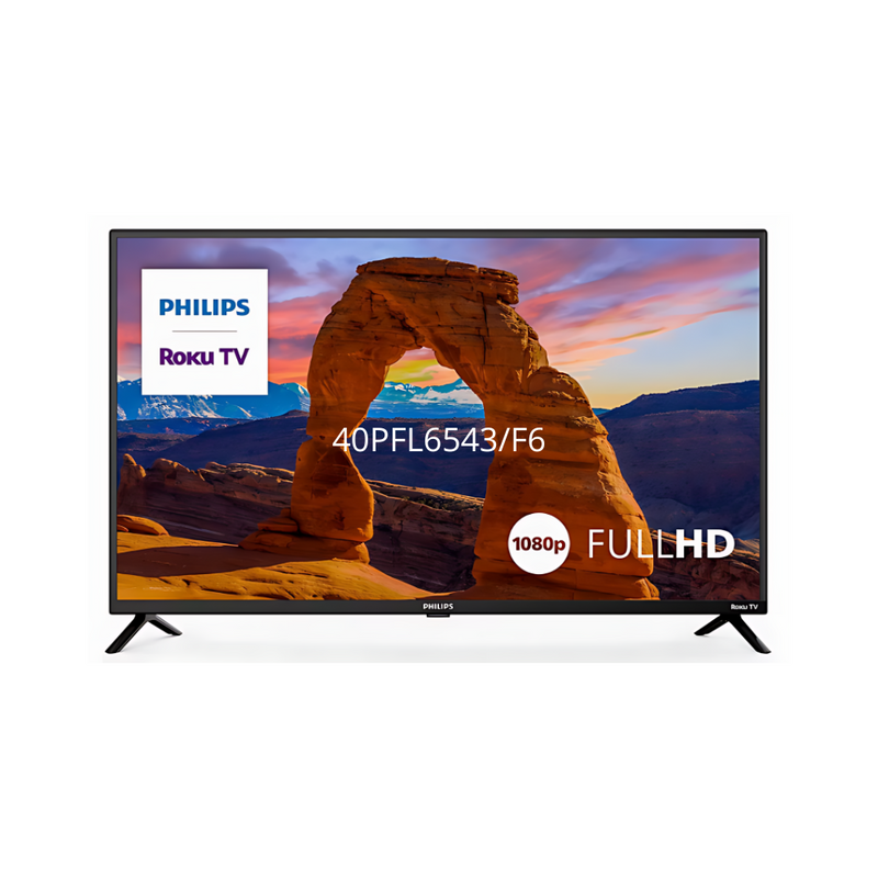 Téléviseur Philips 40'' 1080p FHD intelligent Roku TV (40PFL6543/F6) -BLACKFRIDAY-