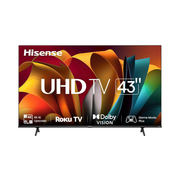 Téléviseur Hisense 43" 4K UHD intelligent Roku HDR DEL (43R63N)