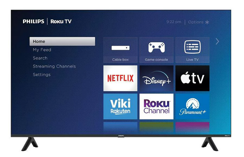 Téléviseur Philips 50'' 4K intelligent Roku (50PUL6673/F6)