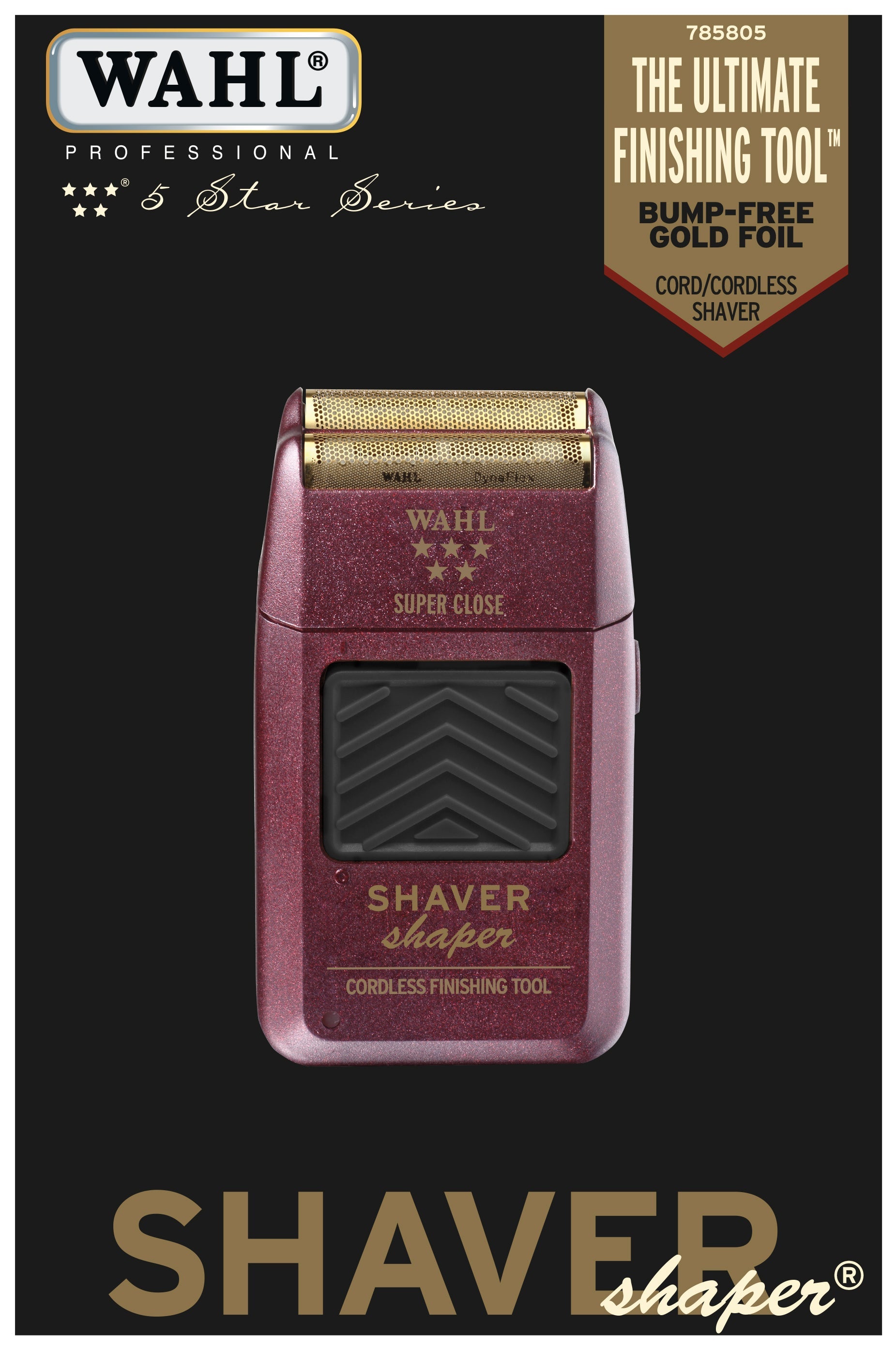 Rasoir électrique WAHL 5 Star Burgundy – 55602