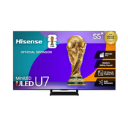 Hisense 55'' 4K UHD QLED Mini-LED PRO Google TV - 165Hz - HDR10+ Dolby Vision IQ · Dolby Atmos (55U78QG)