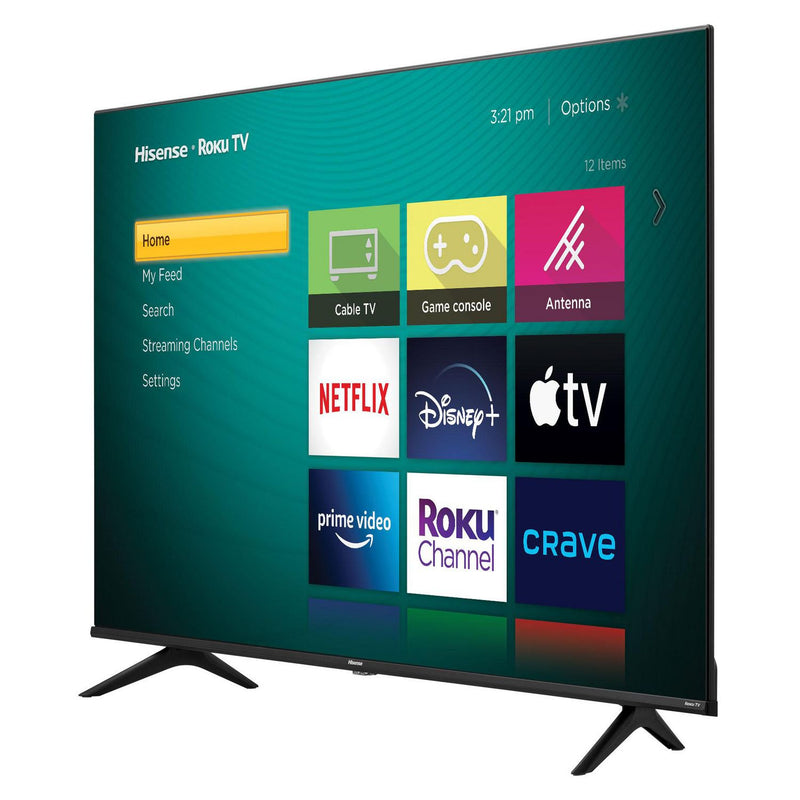 Téléviseur Hisense 58" 4K intelligent Roku (58R6E)