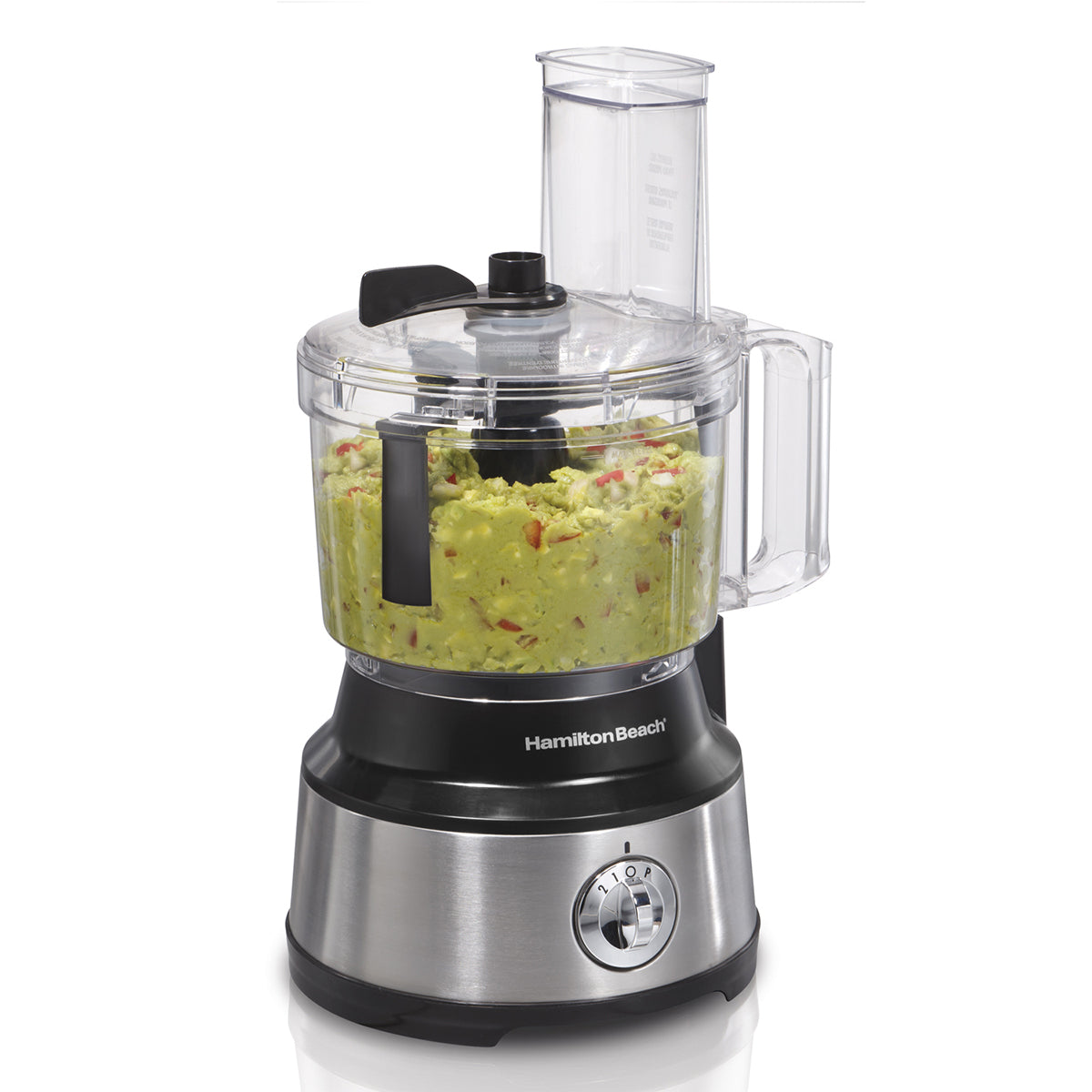 Robot culinaire HAMILTON BEACH en acier inoxydable de 10 tasses - (70730C)