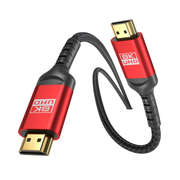 Câble HDMI 4K 25 pieds -Alleasa 8K ultra haute vitesse 120HZ 48 Gbit/s