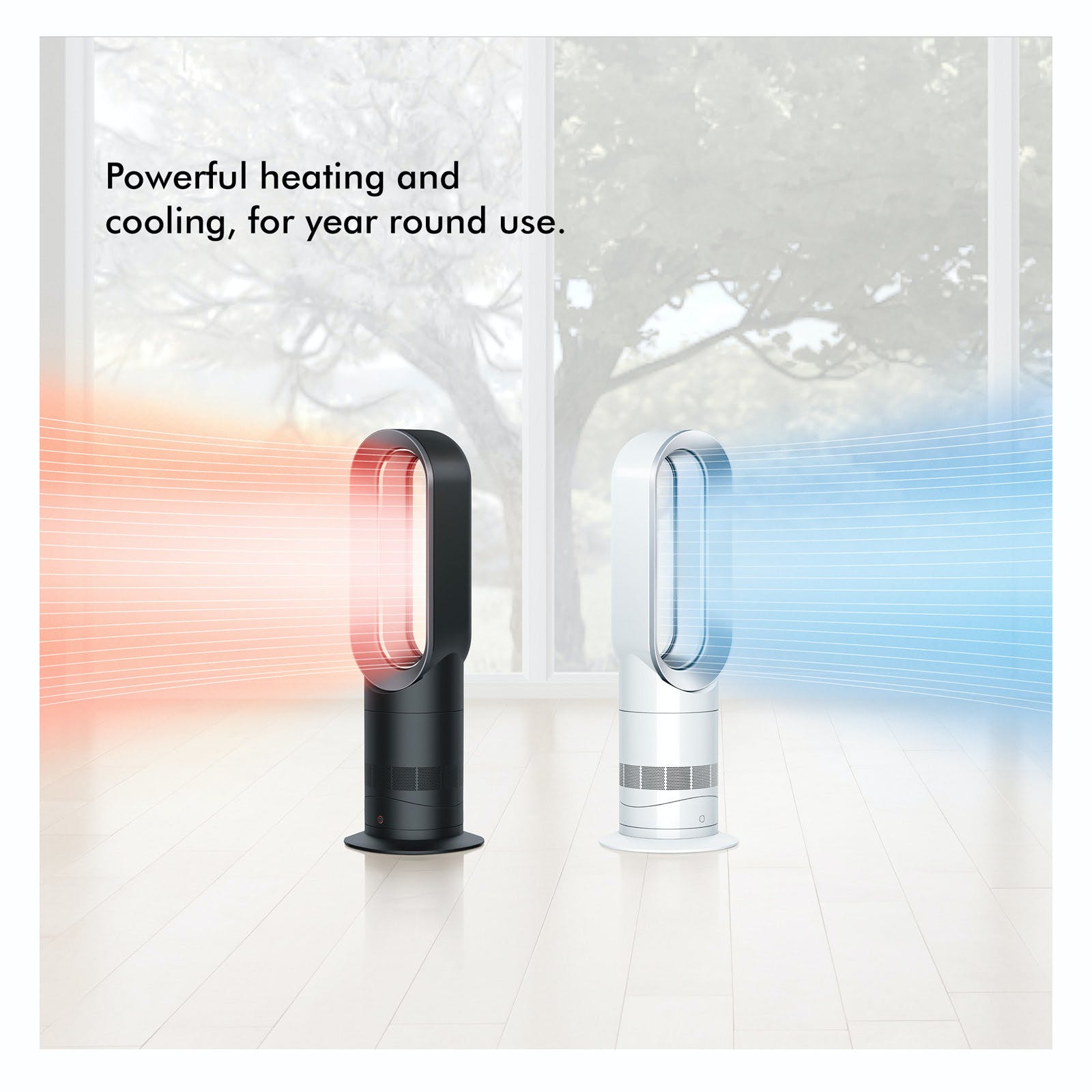 Dyson Hot + Cold Jet Focus Fan Heater (AM09) - refurbished by Dyson