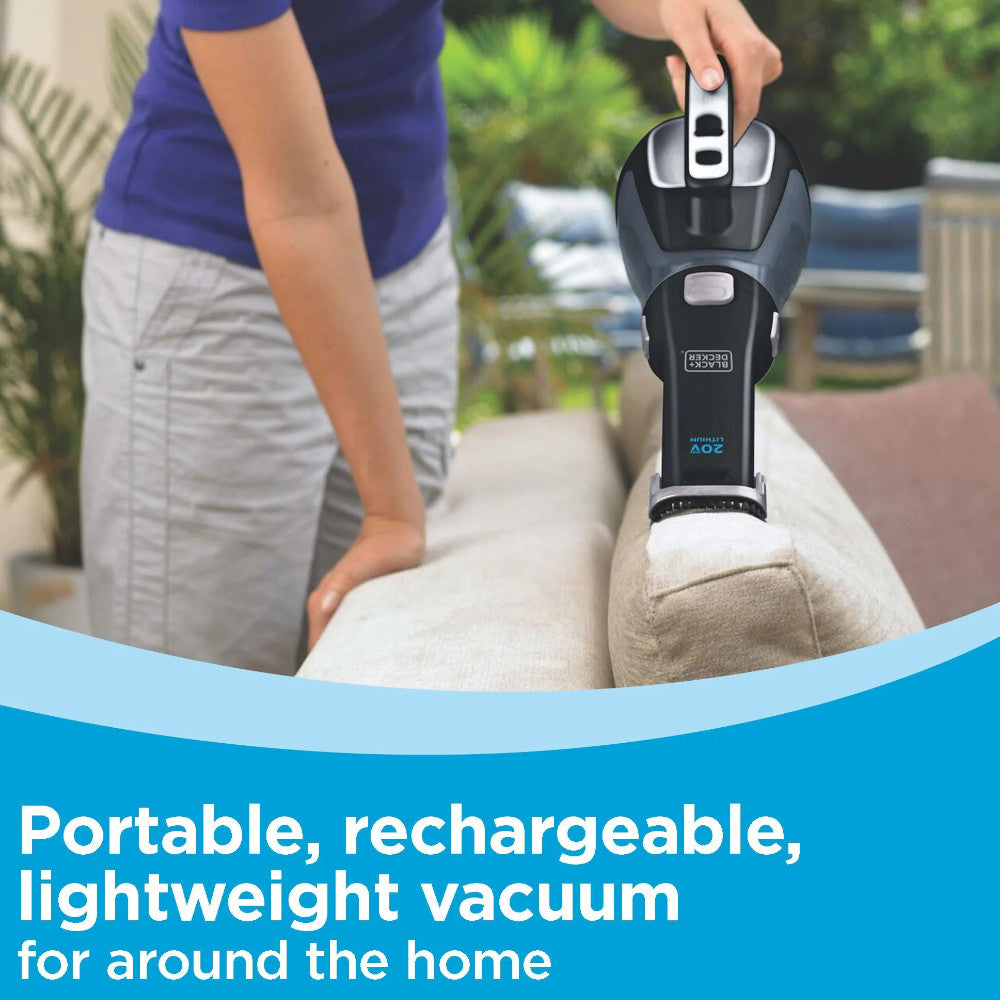 Aspirateur à main Black & Decker sans fil 20V Dustbuster (BDH2000L)