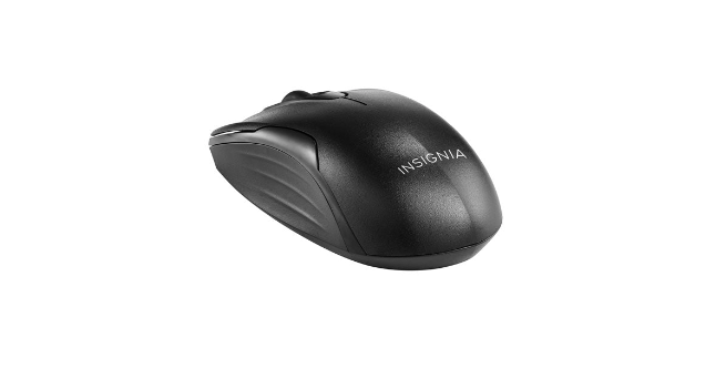 Souris sans fil 3 Keys 2,4G d'Insignia - Noir