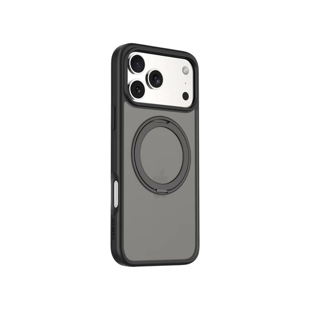 Coque Caseco hybride avec support Anneau MagSafe intégré pour Phone 17 Pro