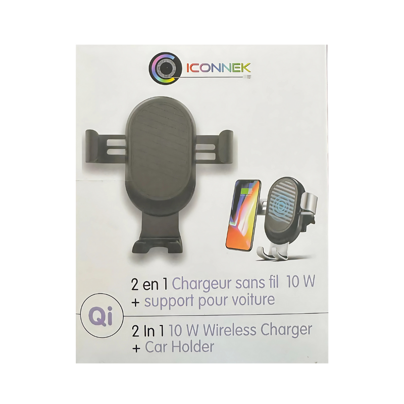 Chargeur Cellulaire ICONNEK Sans-Fil WCPS-6 de 10W