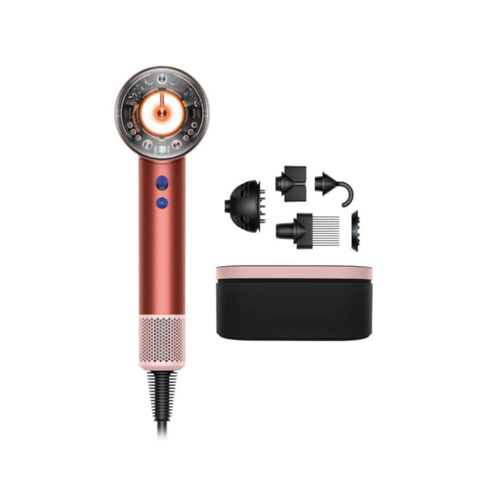 Séchoir Dyson Supersonic Nural Strawberry Bronze et rose poudré - (HD16) - Recertifié par Dyson -