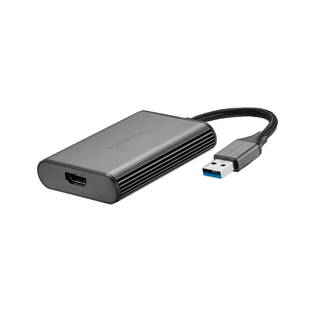 Adaptateur USB 3.0 à HDMI d'Insignia - Noir