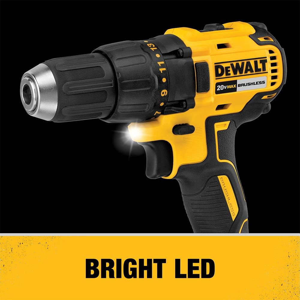 Ensemble combiné d'outils Dewalt électriques, perceuse sans fil et visseuse à chocs 20V MAX* (DCK277C2G3)
