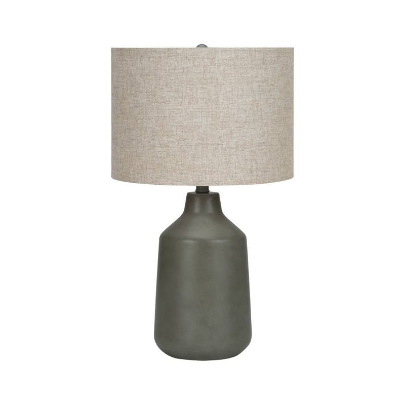 Lampe de table Monarch - Luminaire - Gris Beton / Beige (I 9703)