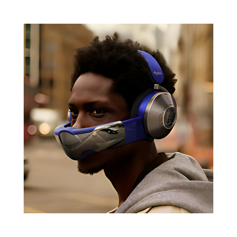 Casque Dyson Zone Absolute + (Bleu prussien/cuivre brillant)