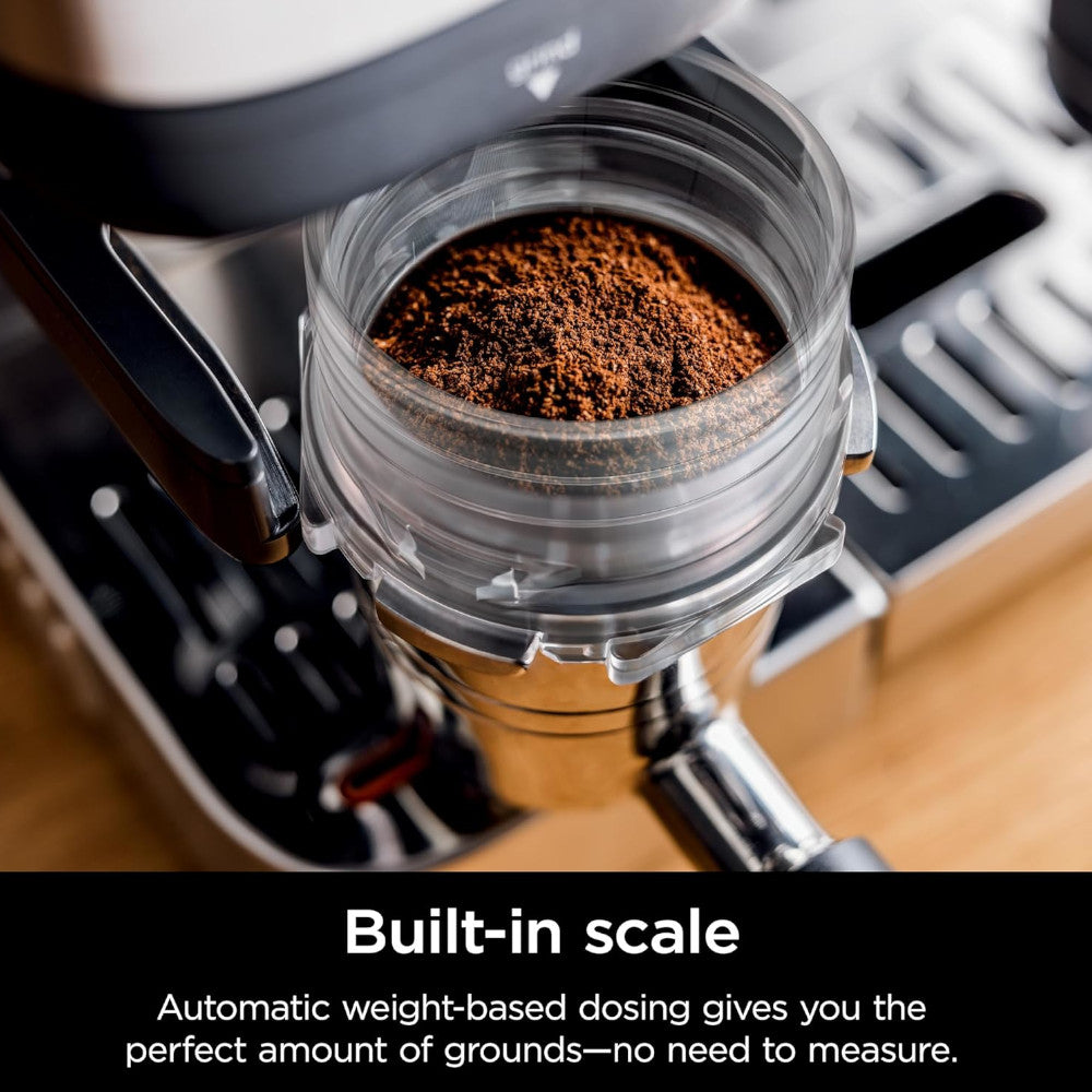 Machine à espresso Ninja série Premier avec cafetière filtre et infusion à froid rapide - (ES655CCO) - RECERTIFIÉ