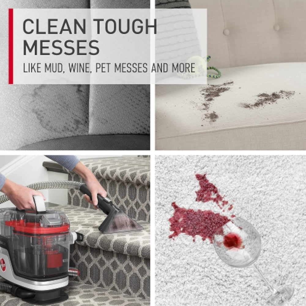 Hoover CleanSlate Spotless Pet Portable Carpet & Upholstery Spot Cleaner (FH14042VCDG3)