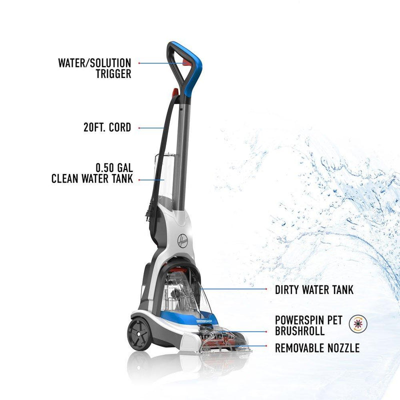 Hoover Shampouineuse pour dégâts d'animaux PowerDash (FH50700)