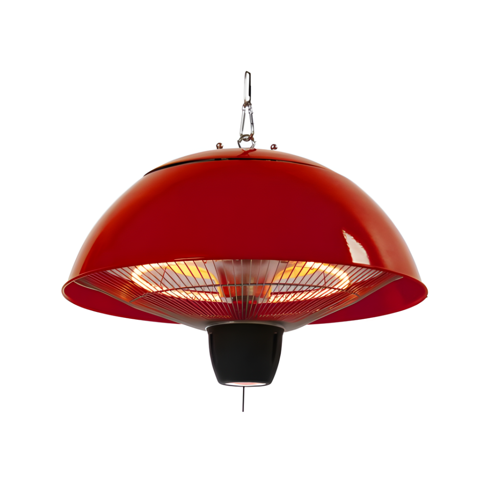 EnerG+ infrared patio heater, Red, 1500 watts (HEA-21538R) 