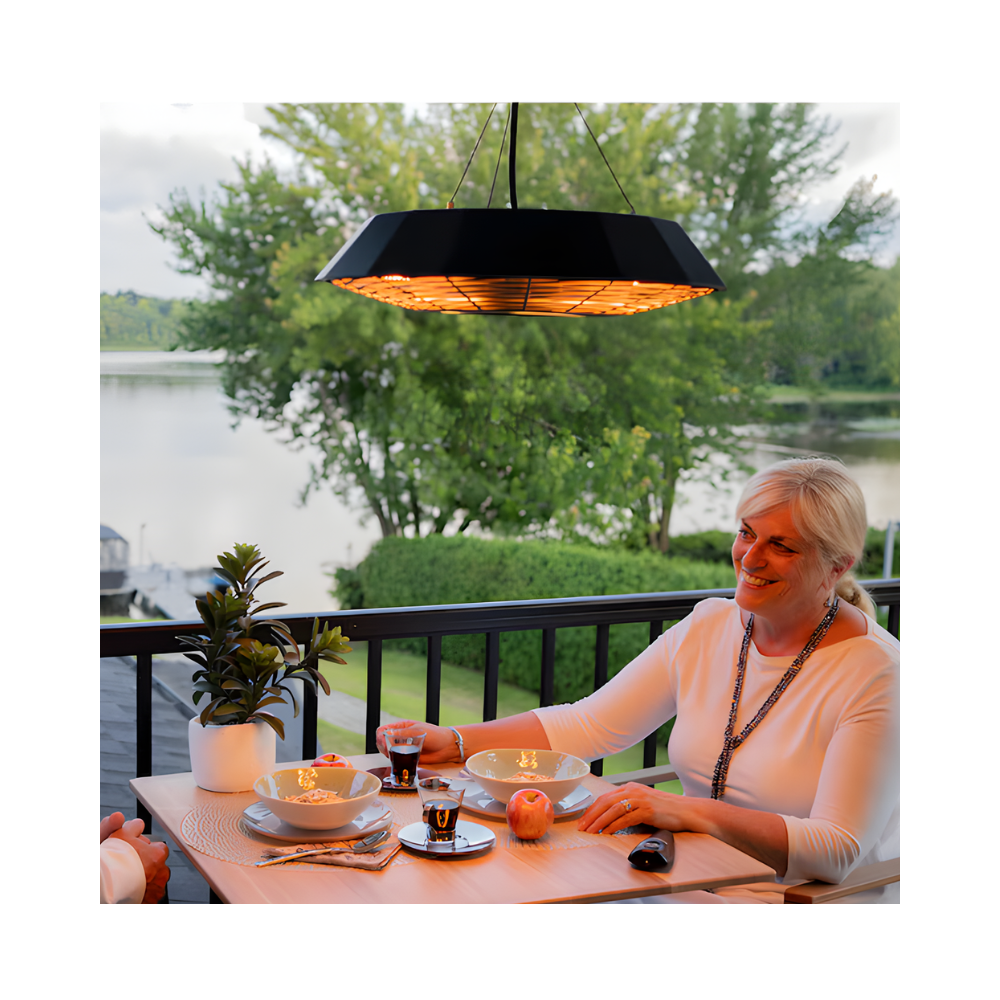 EnerG+ electric outdoor infrared heater with remote control
