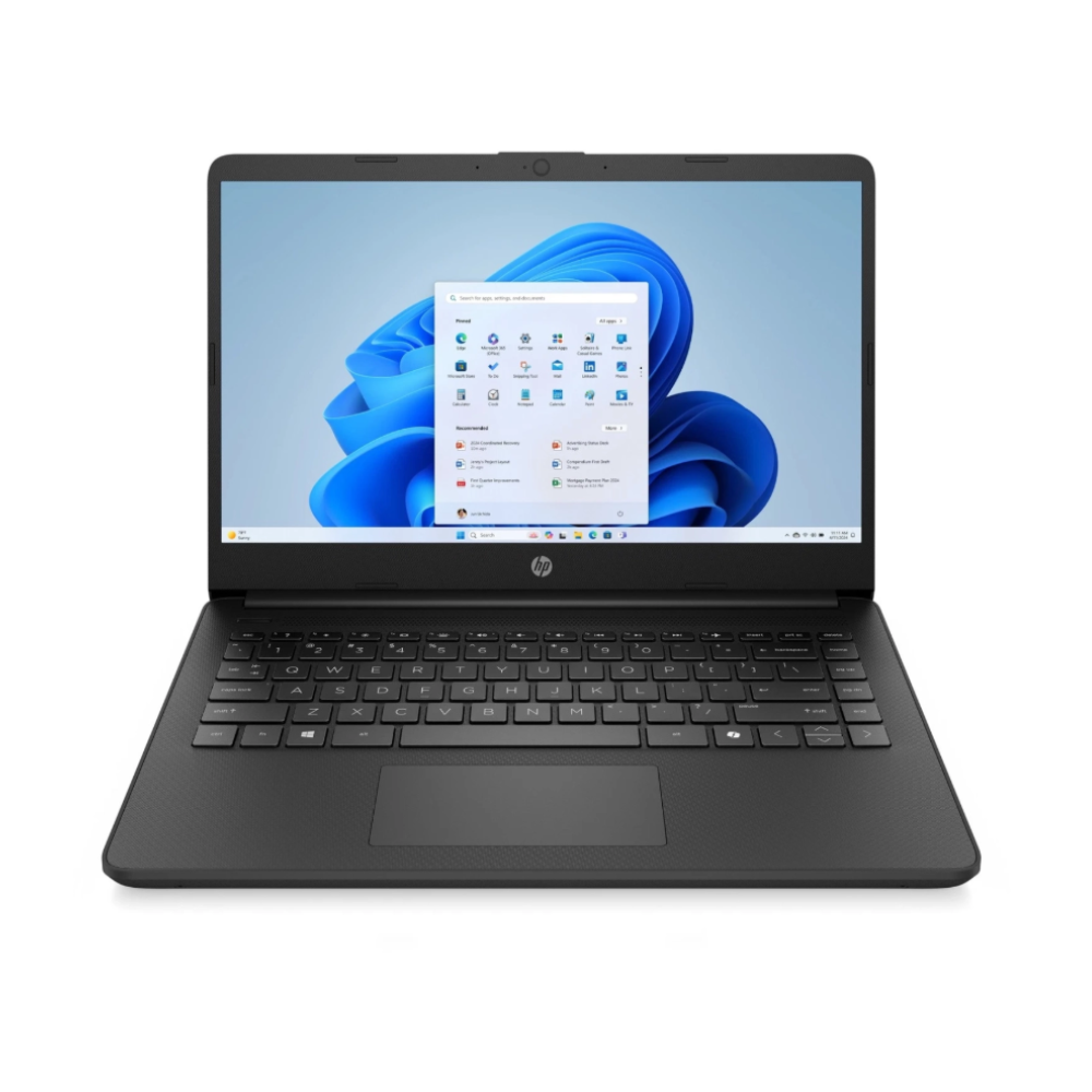 Ordinateur portable HP 14" HD intégrale, N250 d'Intel, 4 Go, 12O Go  (14-DQ6000CA)