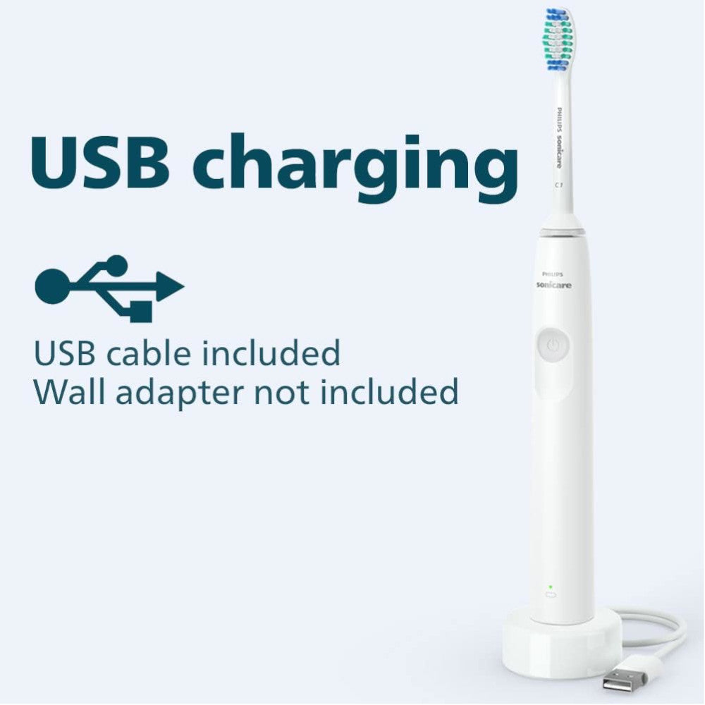 Brosse à dents électrique sonique Philips Sonicare Série 1100 (HX3641/02) - Nouveau