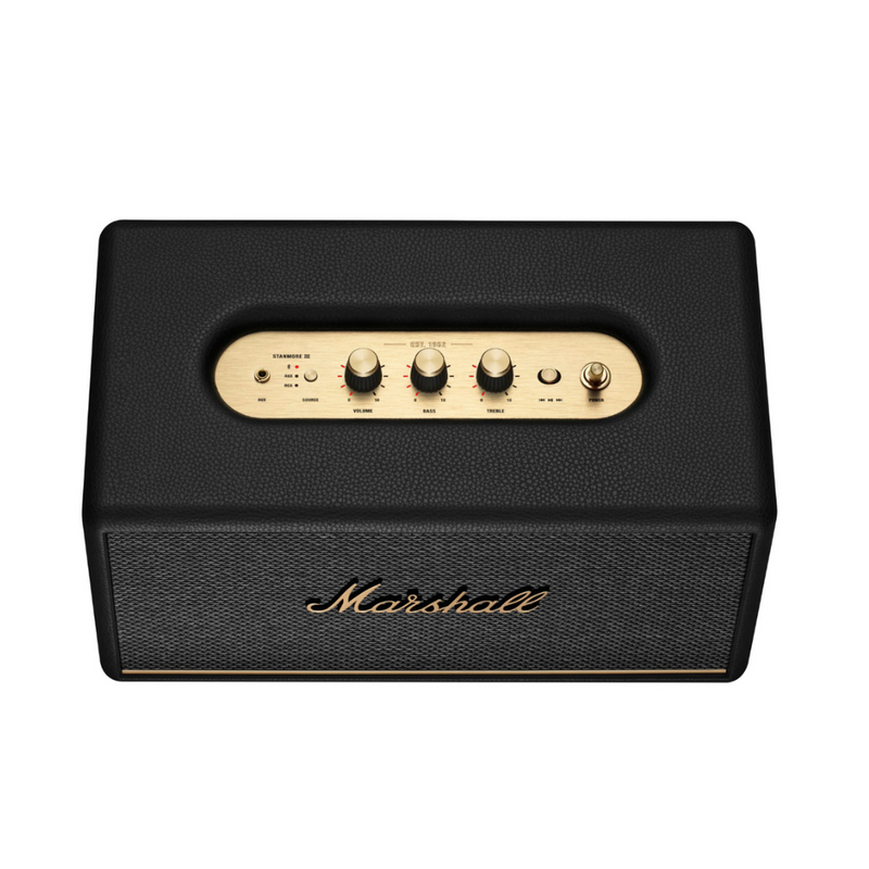 Haut-parleur Bluetooth sans fil Stanmore III de Marshall - Noir - Recertifié -BLACKFRIDAY-