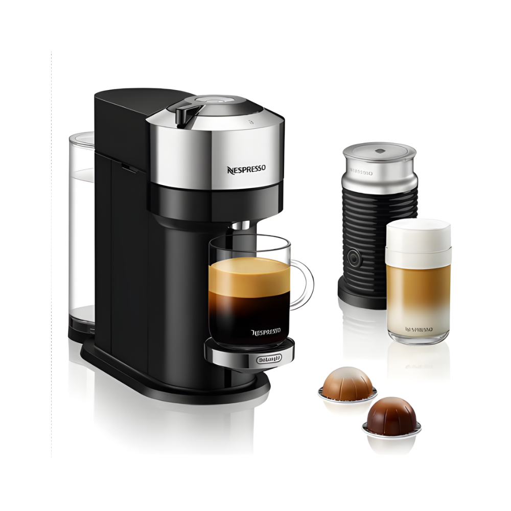 Machine à café/espresso Vertuo Next  avec mousseur a lait de Nespresso par De'Longhi