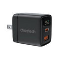 Chargeur mural ChoeTech  Port USB-A + 1 port Type-C 35W