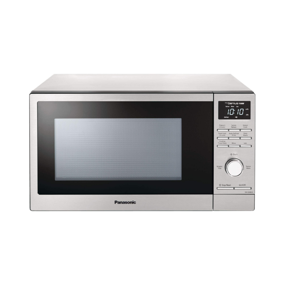 Micro-ondes Panasonic 1,3pi cu avec capteur de cuisson Genius de 1100 W (NN-SD68LS)