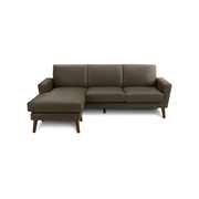 86" Monarch Chaise Sofa with Two Cushions - RA-08 - Grey Fabric (8J24A08)
