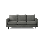 76" Sofa Monarch - COACH-18 - grey fabric (8K13C18)
