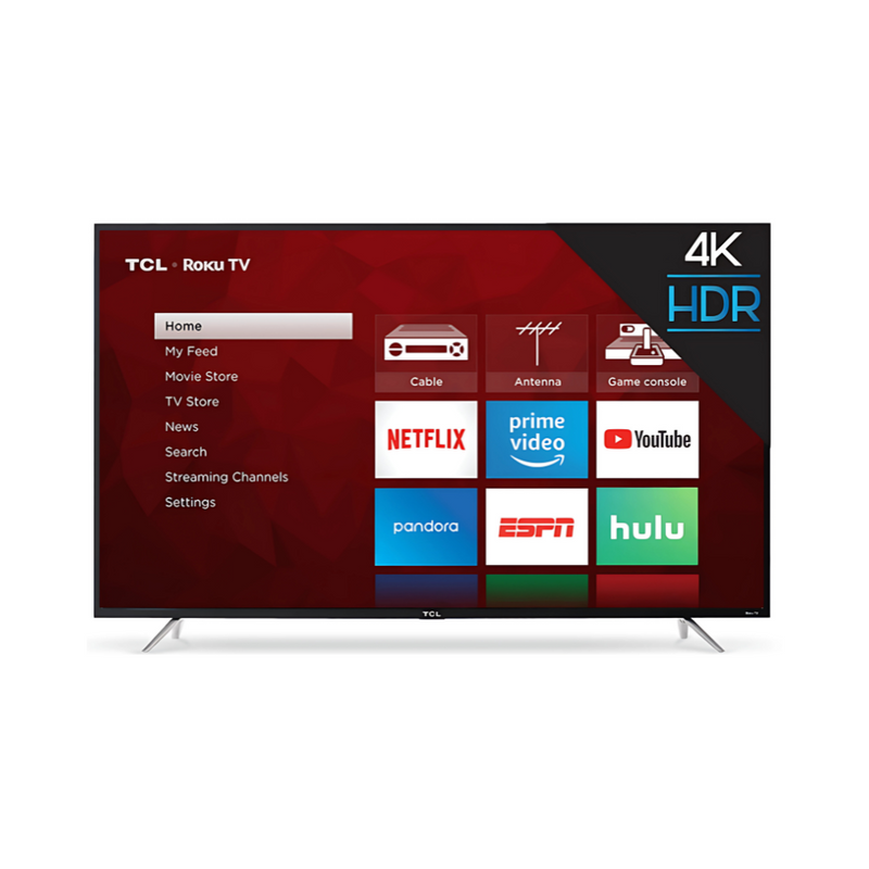 Téléviseur TCL 65" 4K intelligent Roku (65S403)