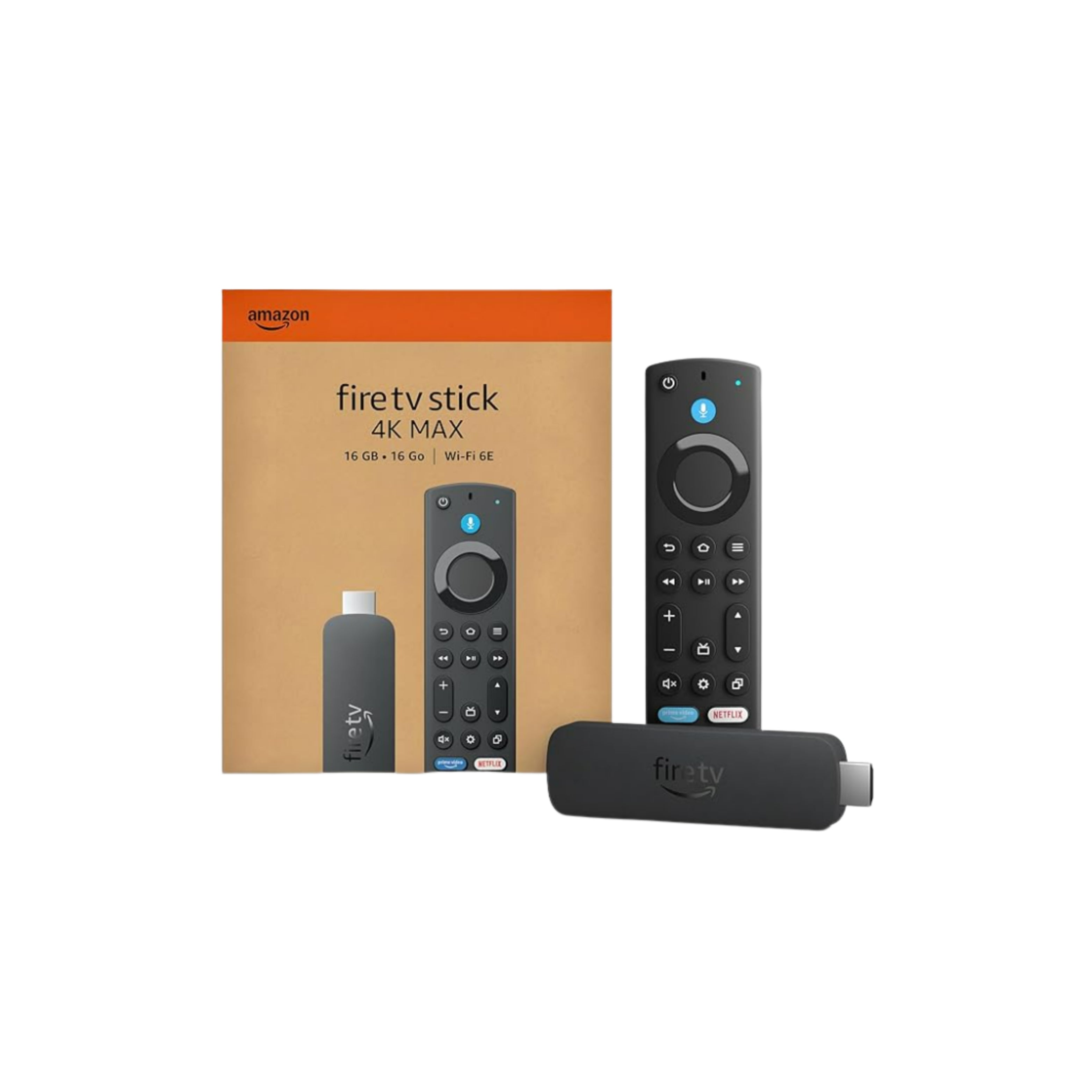 Amazon Fire Stick 4k Max avec Télécommande vocale Alexa Wi-Fi 6, Dolby Vision/Atmos