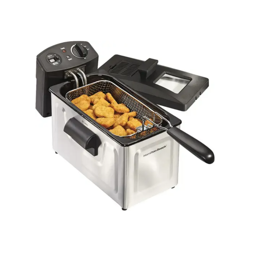 Friteuse Hamilton Beach 12 tasses en acier inoxydable