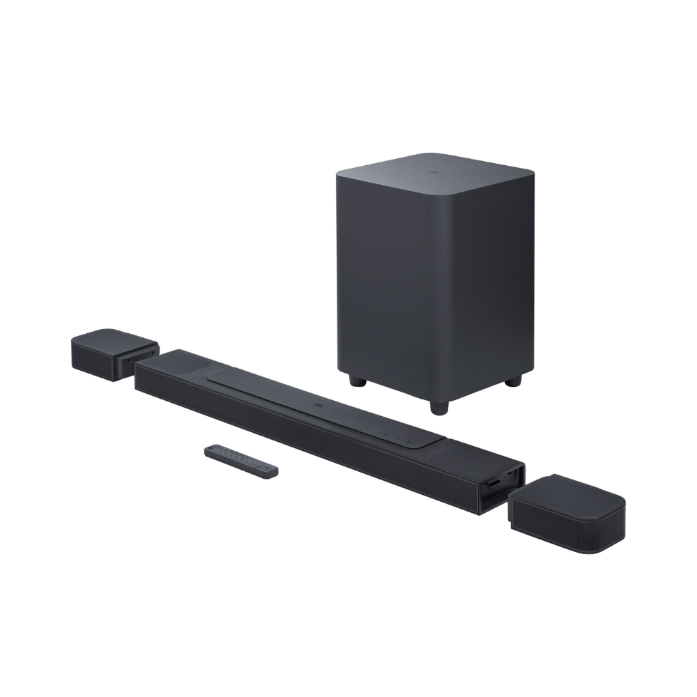 Barre de son JBL 11.1.4 canaux Dolby Atmos 1170 W Bar 1300 avec haut-parleur d'extrêmes graves sans fil - Recertifié par JBL