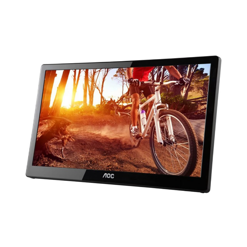 Moniteur portatif AOC USB de 16'' (E1659FWU)