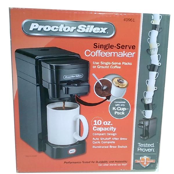 Cafetière à service individuel Proctor Silex (49961C) - Nouveau