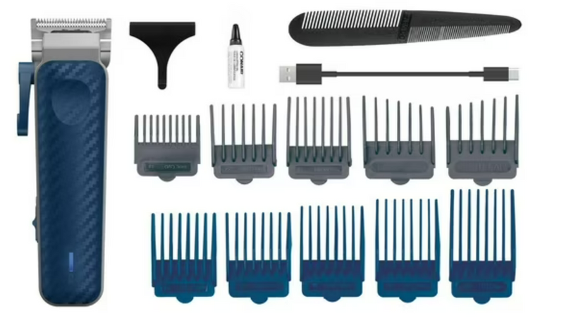 Tondeuse à cheveux rechargeable en lithium-ion Conair Man I-Cut Series de 15 pièces.