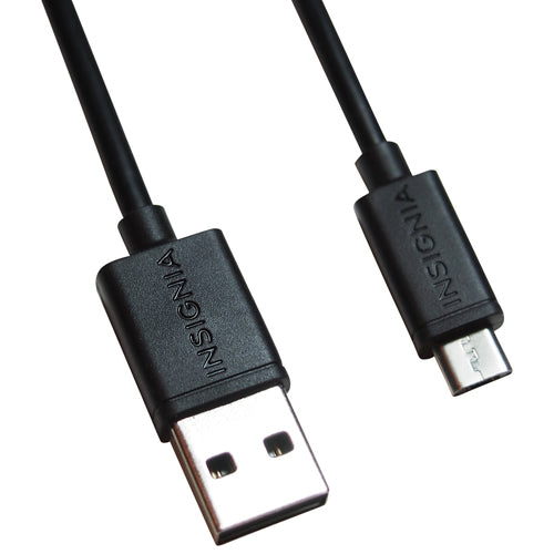 Chargeur/sync. micro USB de 1,2 m (4 pi) d'Insignia - Noir