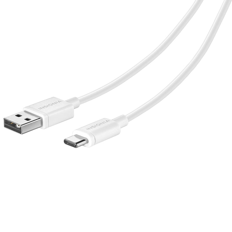 Câble USB-A 2.0 à USB-C 1,8 m (6 pi) d'Insignia - Gris lune