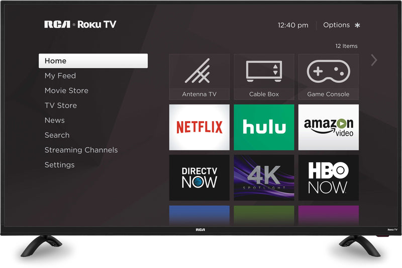 Téléviseur RCA 50" 4K Ultra HD Roku intelligent (RTRU5028) - LIQUIDATION