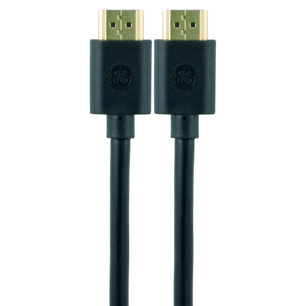 Câble HDMI GE de 25 pieds avec connecteurs plaqués or premium