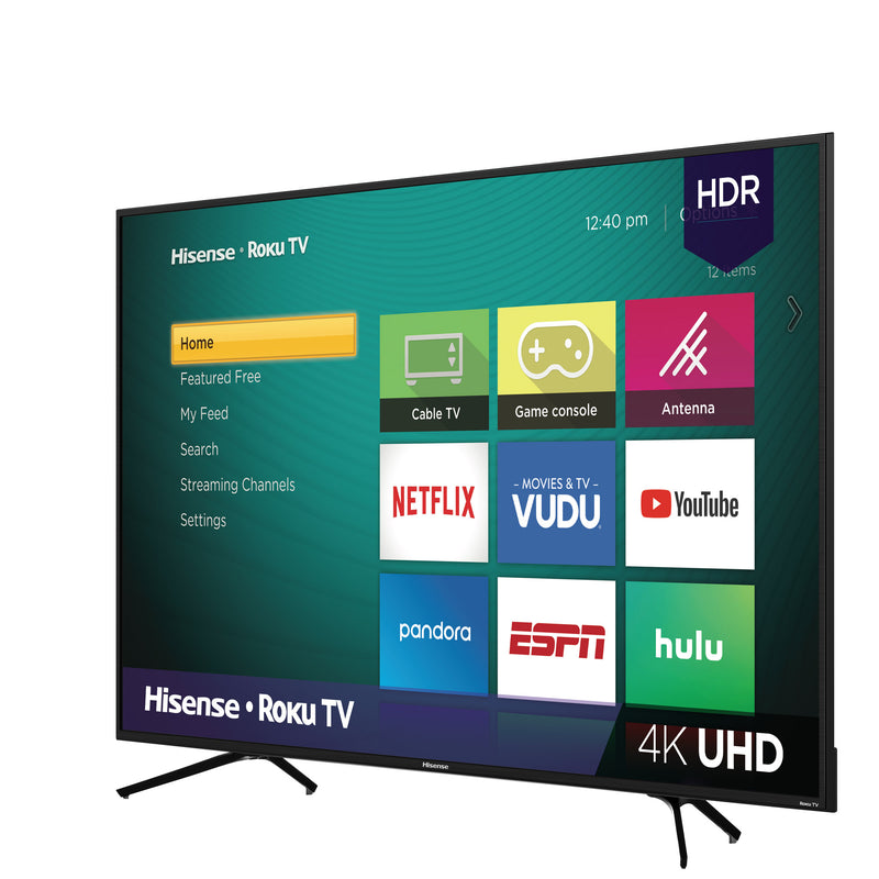 Téléviseur Hisense 65" 4K Roku (65R63G)