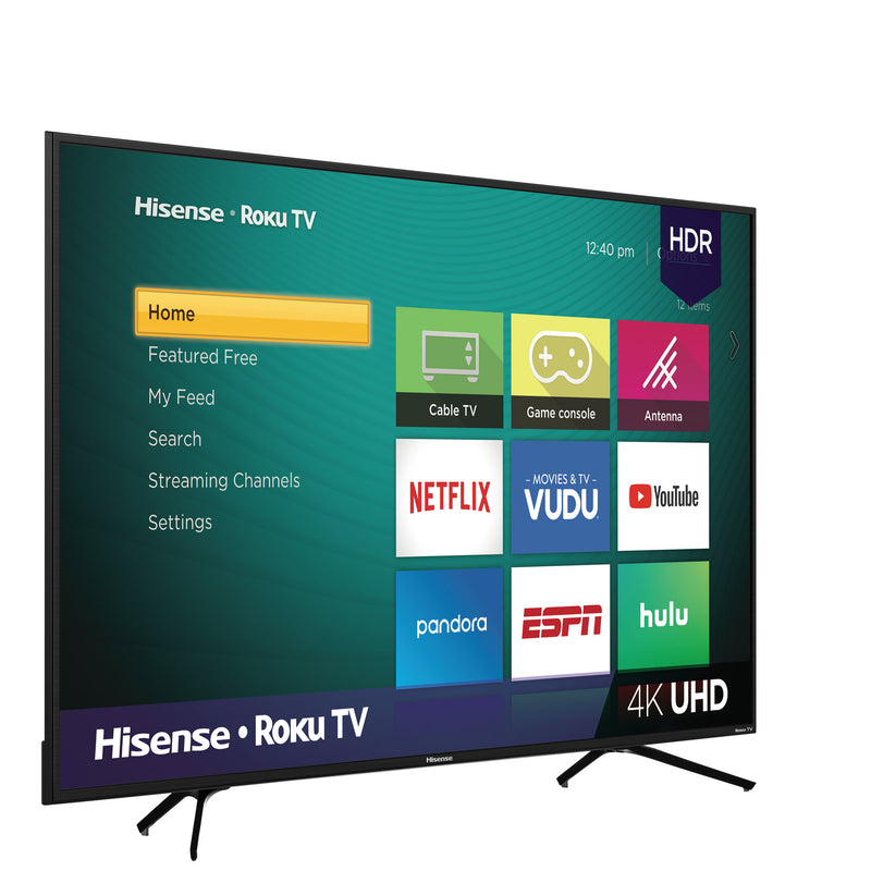 Téléviseur Hisense 65" 4K Roku (65R63G)