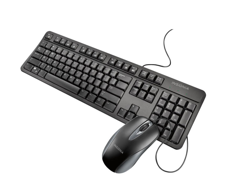 Ensemble clavier et souris filaires d'Insignia - Anglais -BLACKFRIDAY-