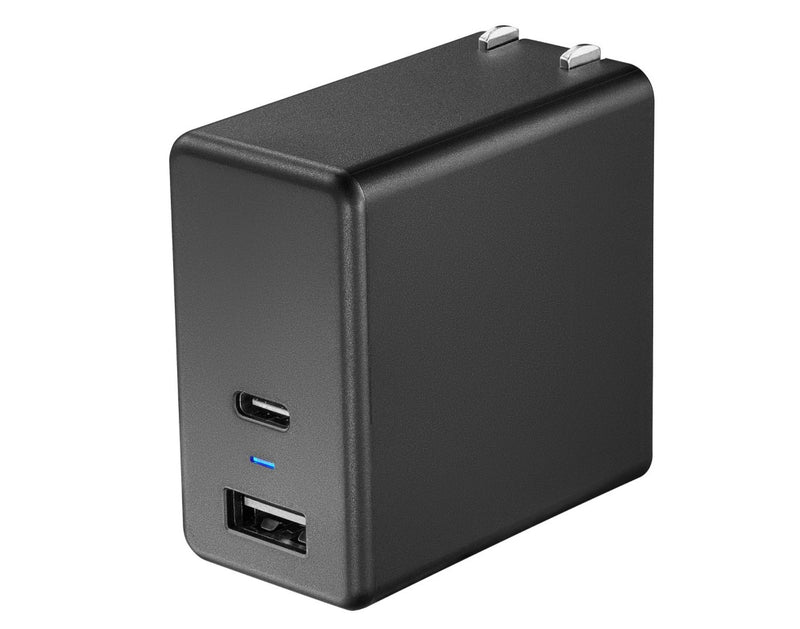 Chargeur mural 2 ports USB-A/USB-C de 30 W d'Insignia (NS-MWC30W2W-C) - Blanc