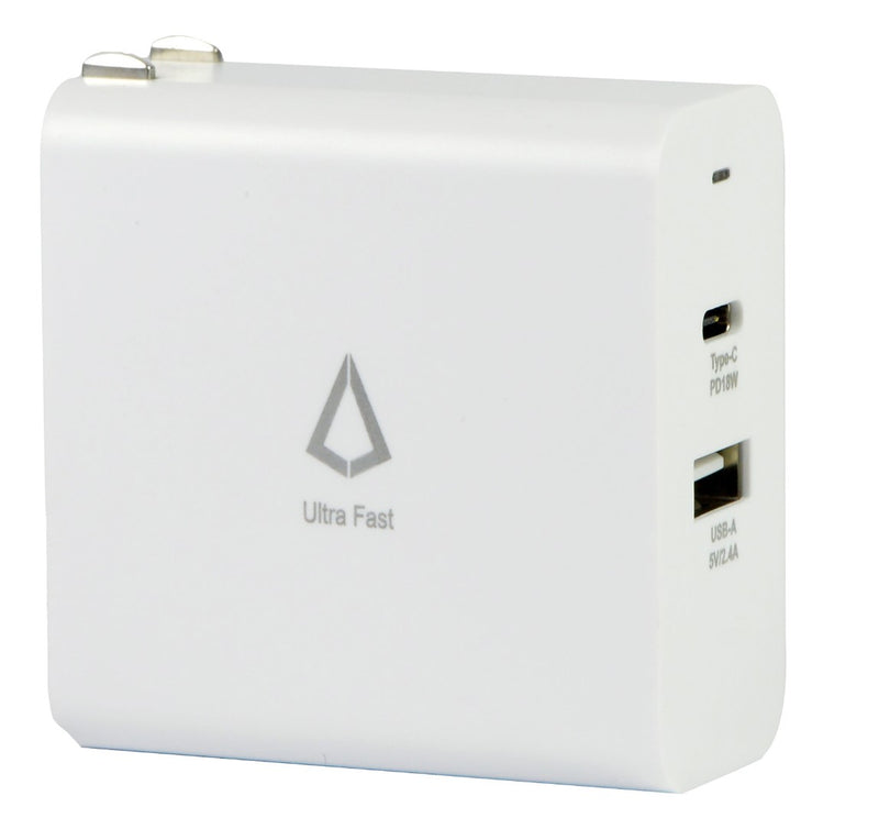 Chargeur mural USB-A/USB-C de 30 W avec Power Delivery de Libratel (LBTPD30W)